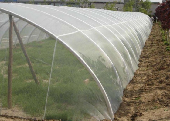 40x25mesh प्लास्टिक वायर मेष 30-300m सफेद कृषि ग्रीनहाउस कीट स्क्रीन